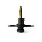 Thrifco Plumbing 1/2 Inch FIP x 3/8 Inch Comp x 1/4 Inch Comp Multi Turn Brass Angle Stop 4405591 - alternate 2